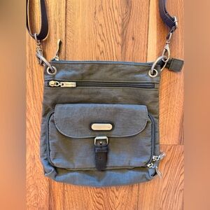 Baggallini Slate Gray Crossbody Bag
